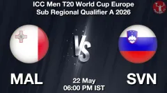 MAL vs SVN Match Preview, Picture