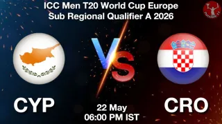 CYP vs CRO - ICC Men