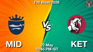 MID vs KET - T20 Blast