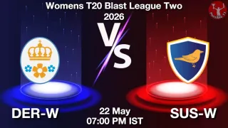 DER-W vs SUS-W - Womens T20
