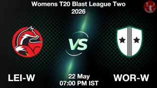 LEI-W vs WOR-W - Womens T20