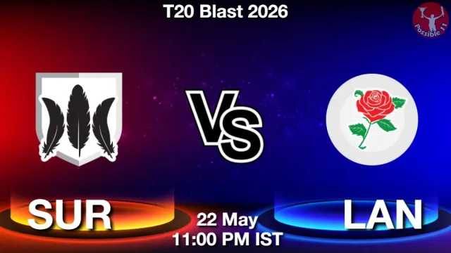 SUR vs LAN Match Previews and Cricket Tips