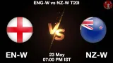 EN-W vs NZ-W Dream11 Prediction - <small>Sat, 23 May 07:00 PM IST</small>