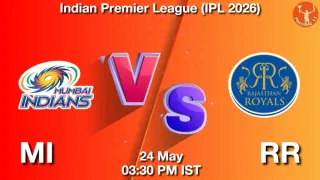 MI vs RR MI vs RR - Indian Premier