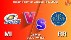 MI vs RR Match Preview, Picture