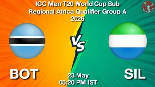 BOT vs SIL BOT vs SIL - ICC Men