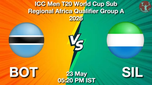 BOT vs SIL Match Previews and Cricket Tips
