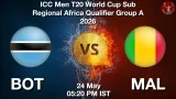 BOT vs MAL Dream11 Prediction, Preview & Updates - <small>Sun, 24 May 05:20 PM IST</small>