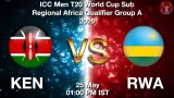 KEN vs RWA Dream11 Prediction, Preview & Updates - <small>Mon, 25 May 01:00 PM IST</small>