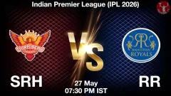IPL 2026: SRH vs RR Picture