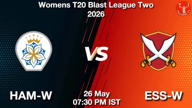 HAM-W vs ESS-W Match Previews and Cricket Tips