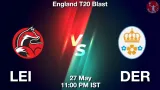 LEI vs DER Dream11 Prediction, Preview & Updates - <small>Wed, 27 May 11:00 PM IST</small>