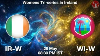 IR-W vs WI-W - Women Tri-Series