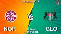 NOR vs GLO Match Preview, Picture