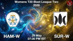 HAM-W vs SUR-W Match Preview, Picture