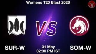 SUR-W vs SOM-W - Womens T20