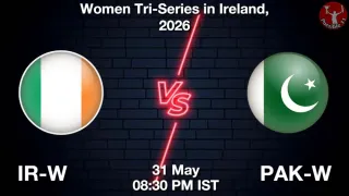 IR-W vs PAK-W IR-W vs PAK-W - Women Tri-Series