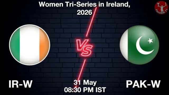 IR-W vs PAK-W Match Previews and Cricket Tips