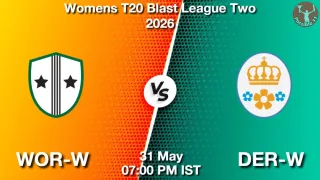 WOR-W vs DER-W - Womens T20
