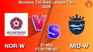 NOR-W vs MID-W Matcch Previews