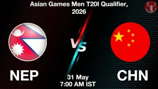 NEP vs CHN - Asian Games