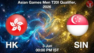 HK vs SIN - Asian Games