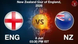 ENG vs NZ Dream11 Prediction, Preview & Updates - <small>Thu, 04 Jun 03:30 PM IST</small>