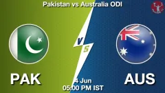 PAK vs AUS Match Preview, Picture