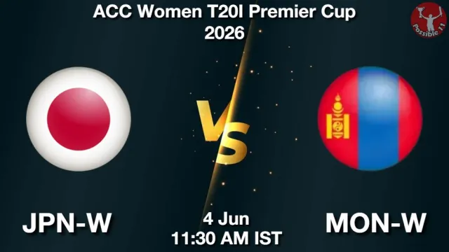 JPN-W vs MON-W Match Previews and Cricket Tips