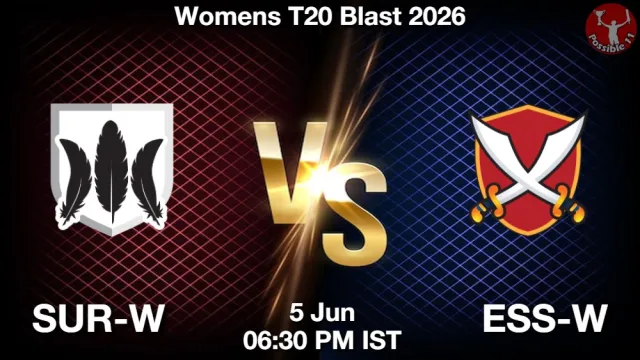 SUR-W vs ESS-W Match Previews and Cricket Tips