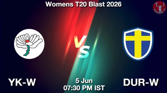 YK-W vs DUR-W Match Previews and Cricket Tips