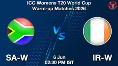 SA-W vs IR-W Match Result
