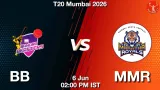 BB vs MMR Dream11 Prediction, Preview & Updates - <small>Sat, 06 Jun 02:00 PM IST</small>
