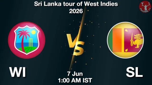WI vs SL Match Previews and Cricket Tips