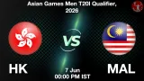 HK vs MAL Dream11 Prediction, Preview & Updates - <small>Sun, 07 Jun 12:00 PM IST</small>