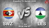 SWZ vs LES Dream11 Prediction, Preview & Updates - <small>Sun, 07 Jun 12:30 PM IST</small>