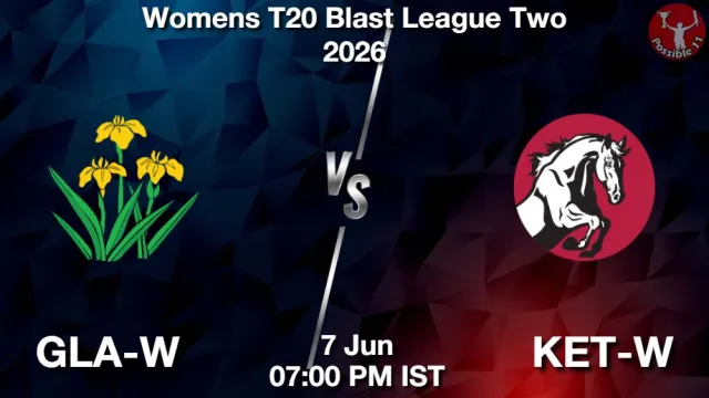 GLA-W vs KET-W Match Previews and Cricket Tips