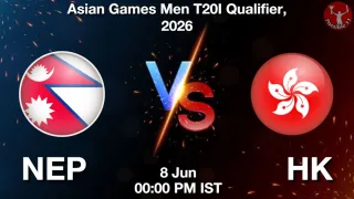 NEP vs HK - Asian Games