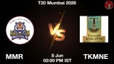 MMR vs TKMNE Dream11 Prediction - <small>Mon, 08 Jun 02:00 PM IST</small>