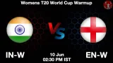 IN-W vs EN-W Dream11 Prediction - <small>Wed, 10 Jun 02:30 PM IST</small>