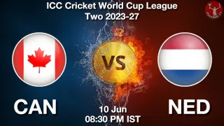 CAN vs NED - ICC Cricket