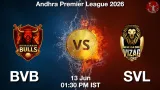 BVB vs SVL Dream11 Prediction, Preview & Updates - <small>Sat, 13 Jun 02:00 PM IST</small>