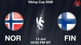 NOR vs FIN Dream11 Prediction, Preview & Updates - <small>Sat, 13 Jun 02:00 PM IST</small>