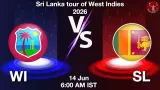 WI vs SL Dream11 Prediction, Preview & Updates - <small>Sun, 14 Jun 06:00 AM IST</small>