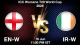 EN-W vs IR-W Dream11 Prediction - <small>Tue, 16 Jun 11:00 PM IST</small>