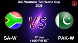 SA-W vs PAK-W Dream11 Prediction - <small>Wed, 17 Jun 11:00 PM IST</small>