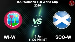 WI-W vs SCO-W WI-W vs SCO-W - ICC Womens