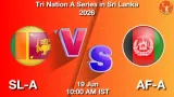 SL-A vs AF-A Dream11 Prediction - <small>Fri, 19 Jun 10:00 AM IST</small>