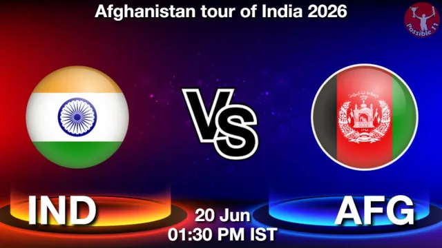IND vs AFG Match Previews and Cricket Tips