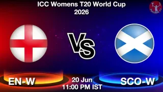 EN-W vs SCO-W - ICC Womens